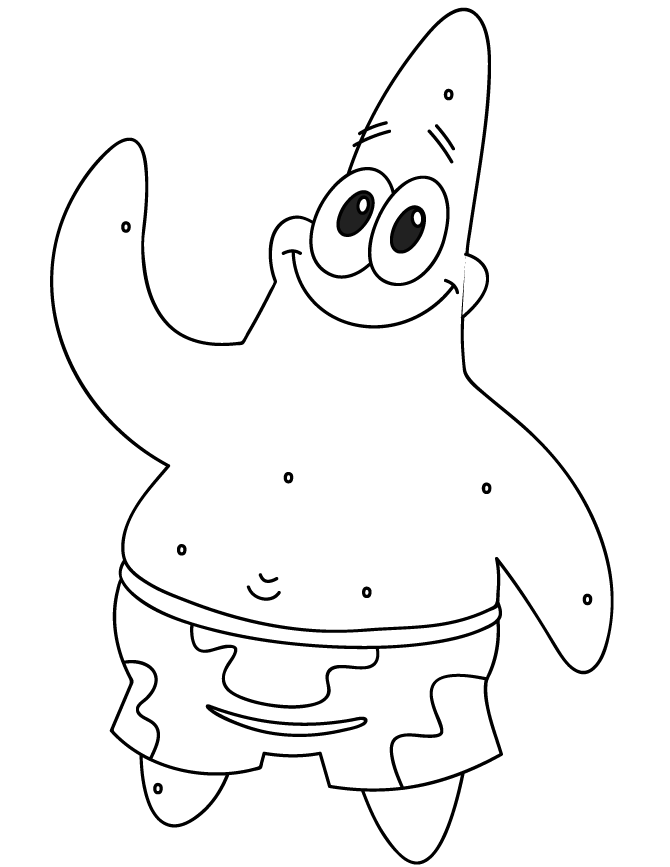 Plansa de colorat cu Spongebob 37 50